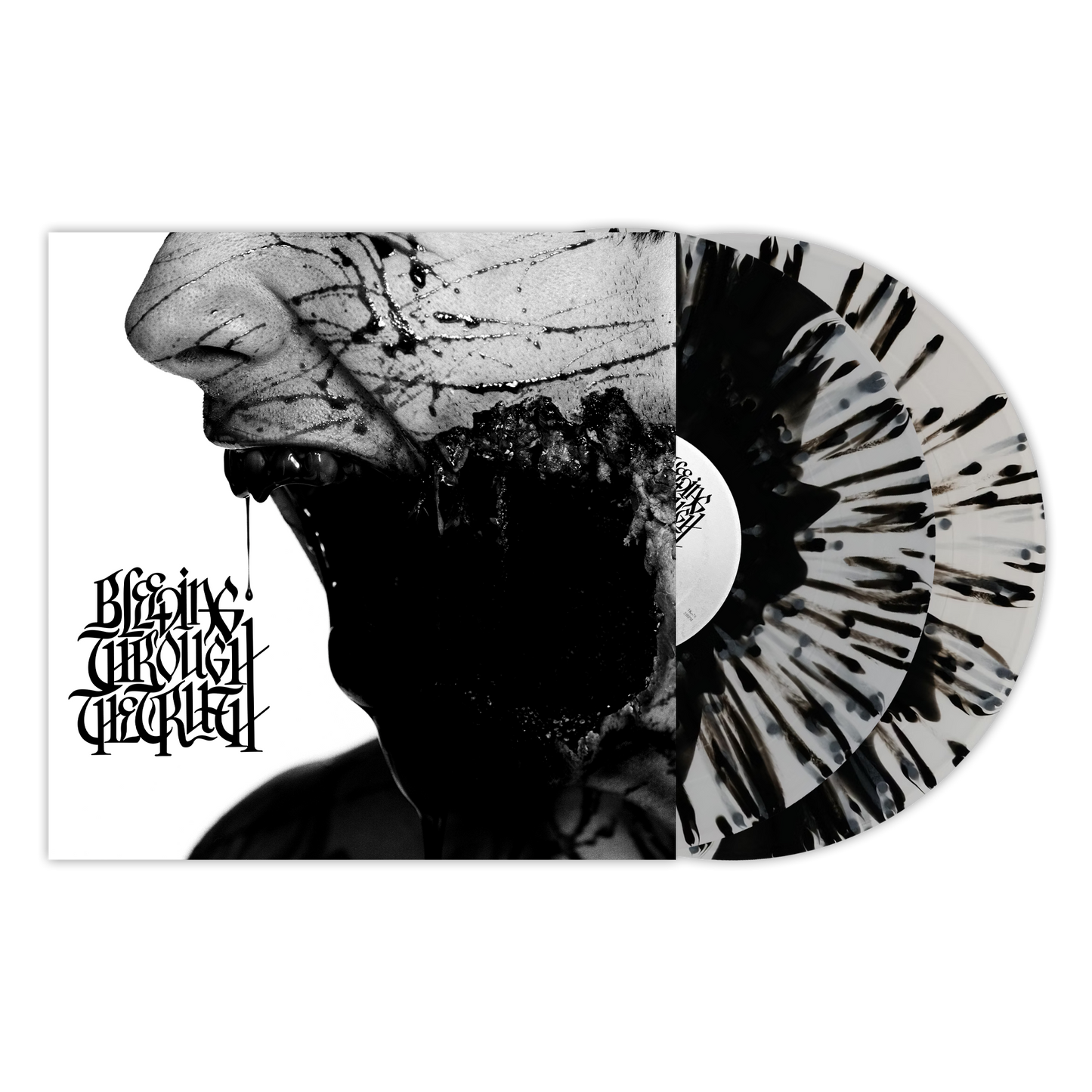 BLEEDING THROUGH ‘THE TRUTH’ 2LP (Limited Edition – Only 600 Made, Black Inside Splatter Vinyl)