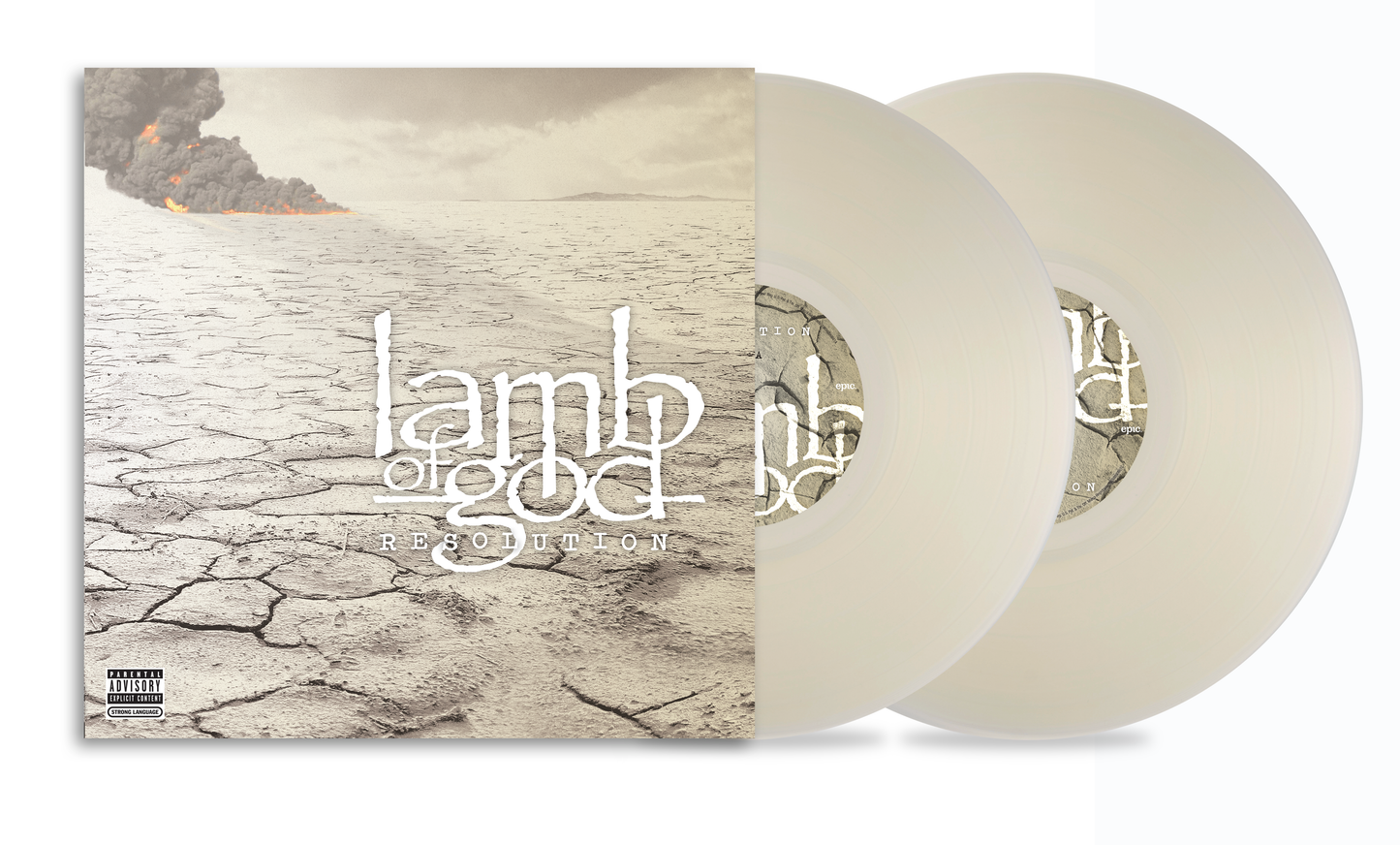 LAMB OF GOD ‘RESOLUTION’ 2LP (Limited Edition – Only 500 Made, Ivory Vinyl)