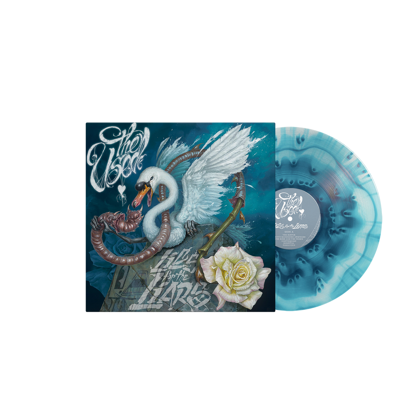 THE USED ‘LIES FOR THE LIARS’ LP (Limited Edition – Only 500 Made, Ultra Clear + Sea Blue Cloudy Vinyl)