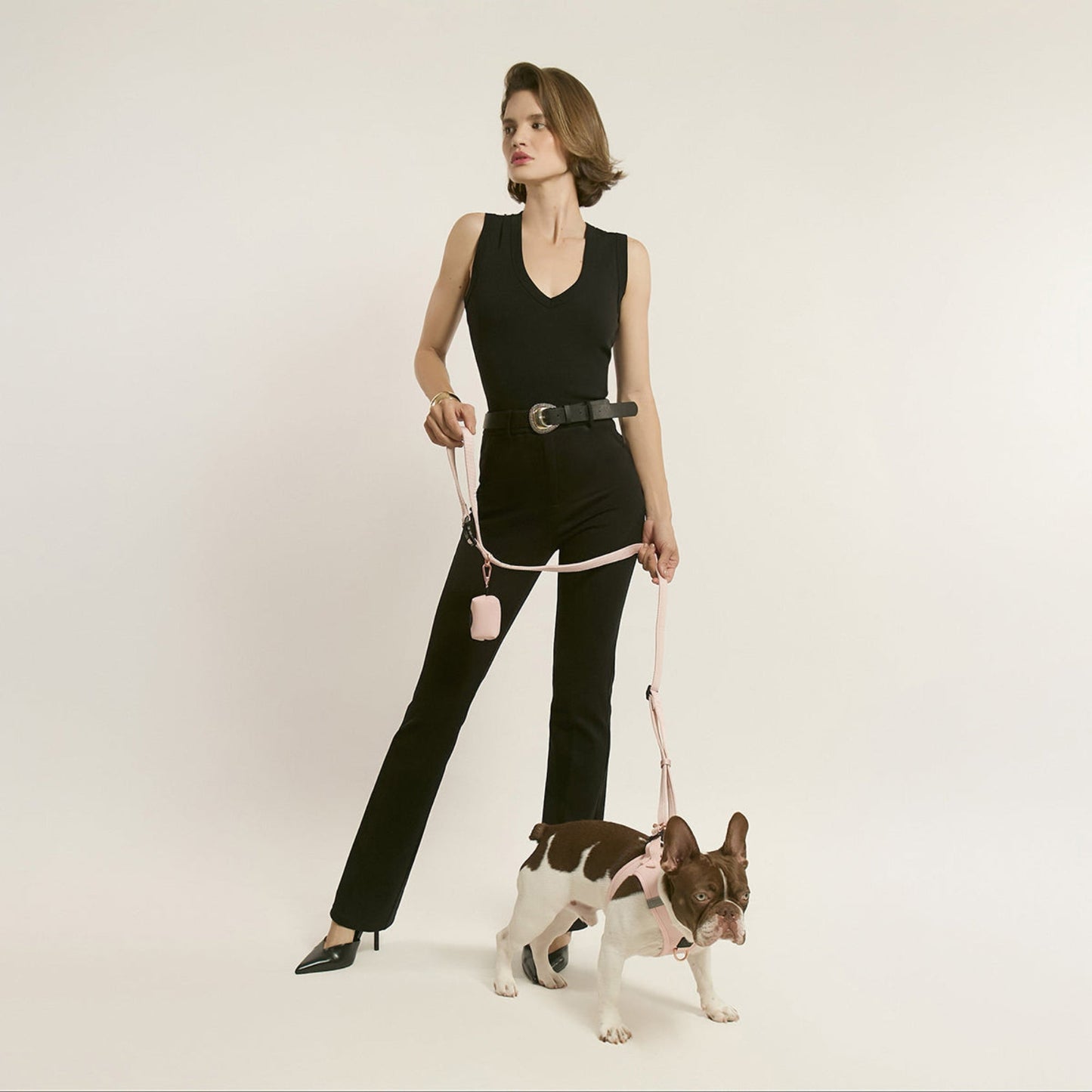 SoHo Dog Harness - Blush Pink