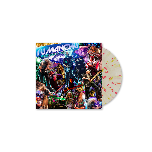FU MANCHU ‘THE RETURN OF...LIVE’ LP (Limited Edition — Only 250 Made, Splatter with Insomnia Effect Vinyl)