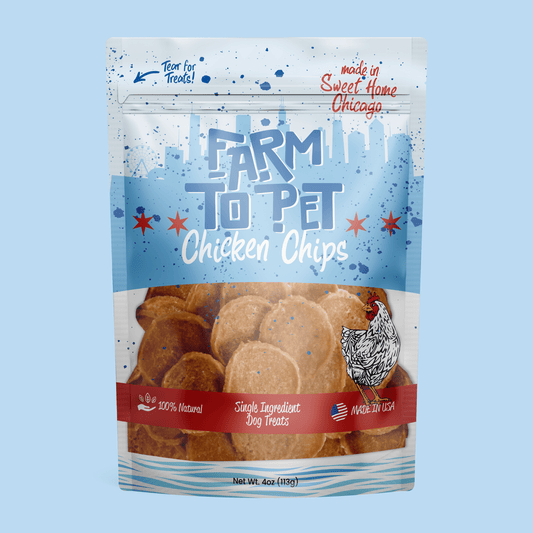 Chicago Chicken Chips for Dogs | Dog Treats To Celebrate Our Hometown