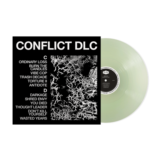 HEALTH ‘CONFLICT DLC’ LP (Exclusive – Limited to 400, Coke Bottle Clear Vinyl)