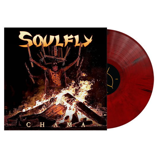 SOULFLY ‘CHAMA’ LP (Exclusive – Limited to 300, Red & Black Marble Vinyl)