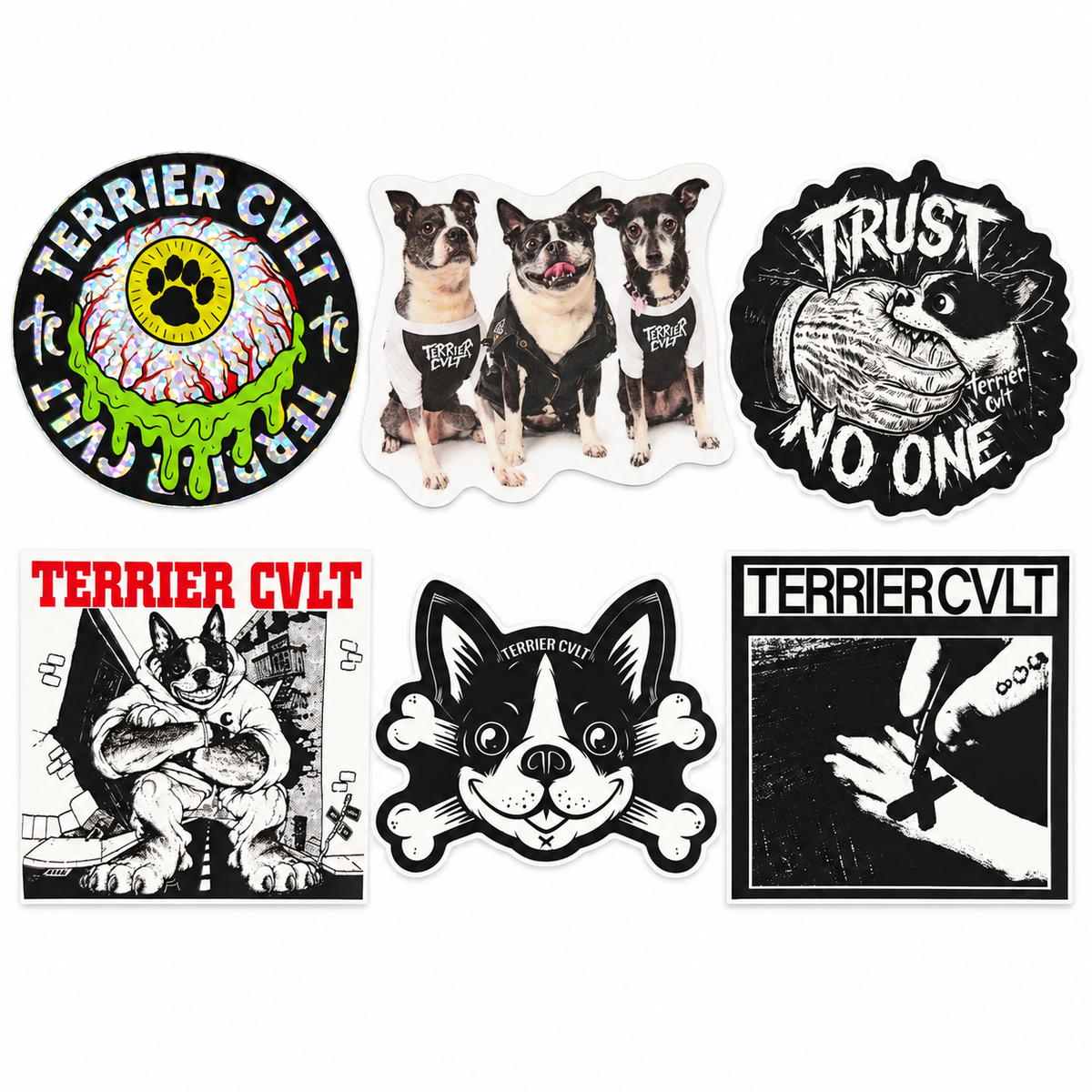 Terrier Cvlt Sticker Pack