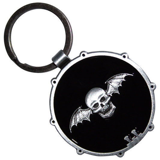 Avenged Sevenfold Deathbat Drum Double-Sided [Keychain]