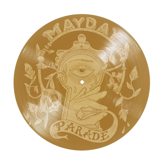 MAYDAY PARADE 'MONSTERS IN THE CLOSET' 10TH ANNIVERSARY 2LP (Limited Edition – Only 500 Made, Gold w/ D-Side Etching Vinyl)
