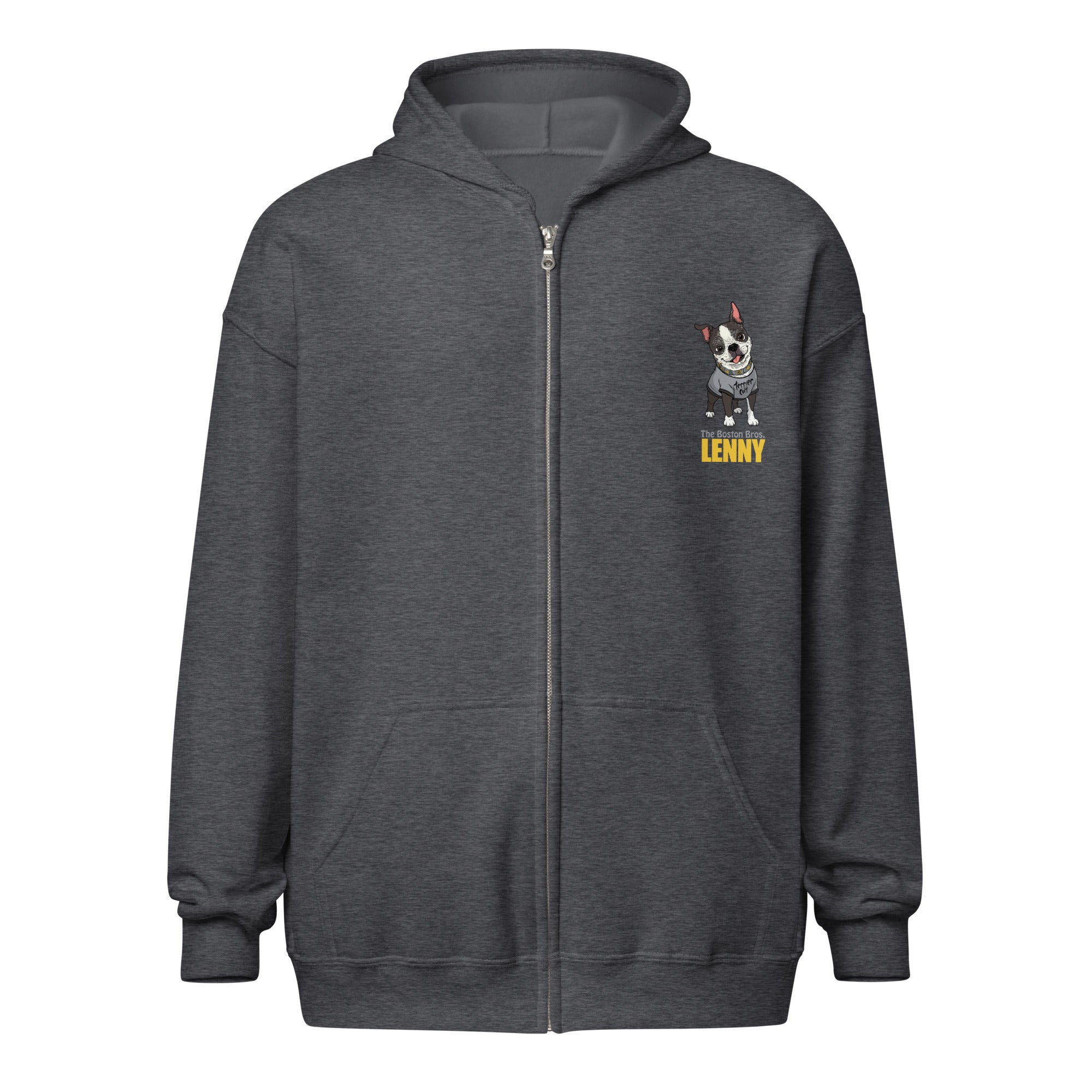 Lenny The Boston Zip Hoodie (Multi Colors) – Terrier Cvlt